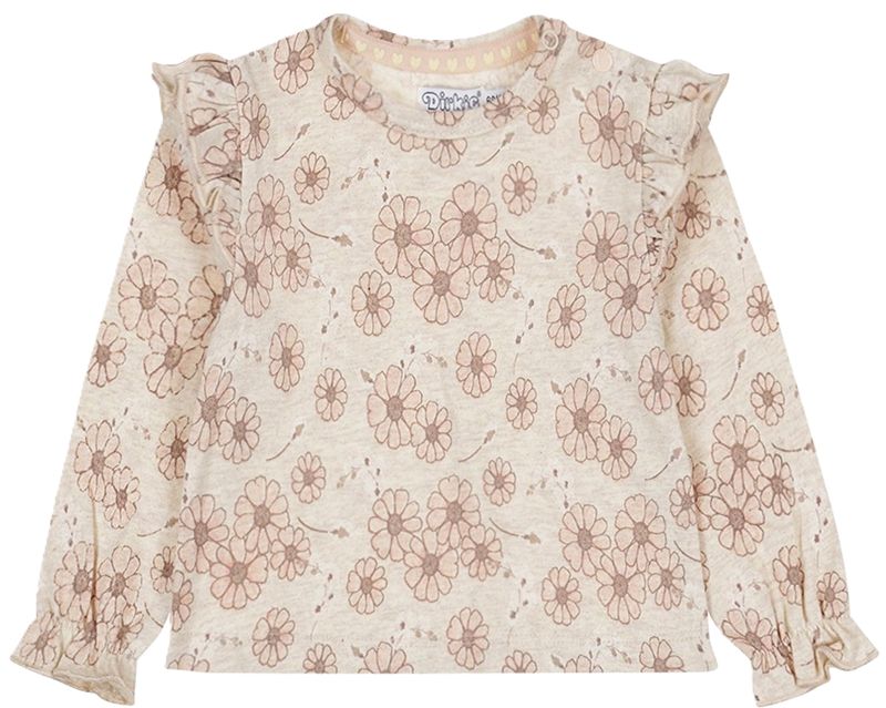 Dirkje Meisjes T-shirt - Off white