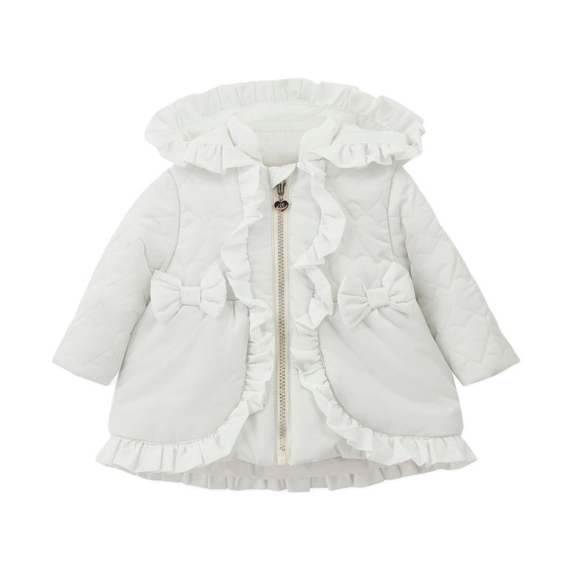 Little A van A-dee kaia winterjas wit