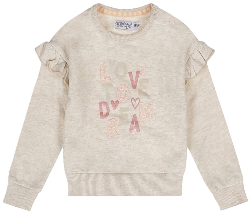 Dirkje Meisjes Trui - Off white