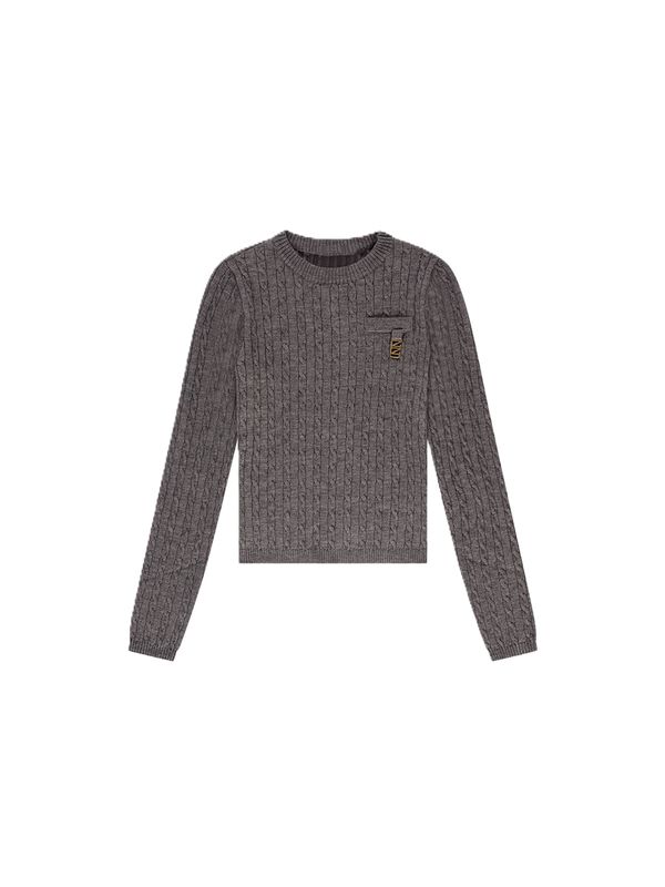 NIK&amp;NIK Kabelgebreide trui