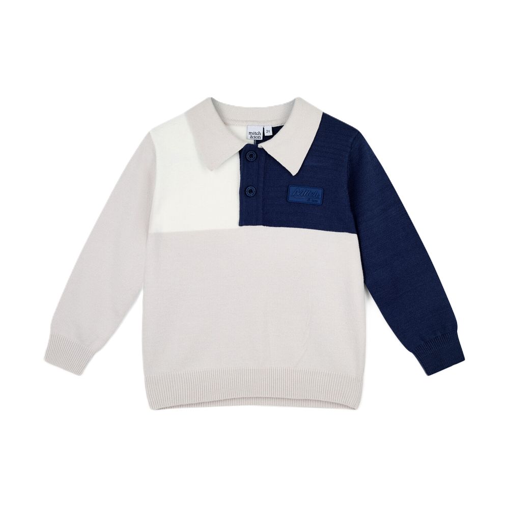 Mitch &amp; Son  Jude Knitted Polo Top
