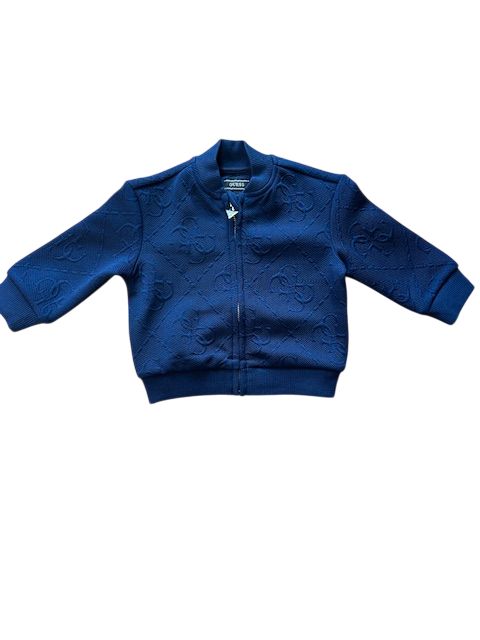 Guess all over print jacket dark blue
