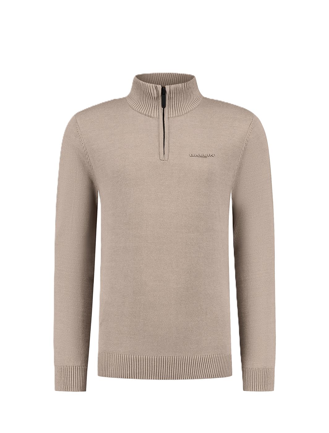 Ballin Junior Original Half Zip Knit taupe