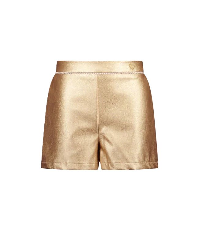 Le Chic shorts meisjes goud