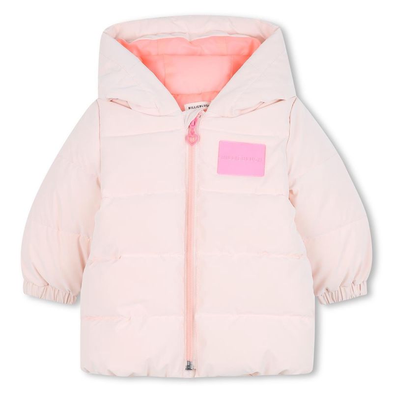 BILLIEBLUSH  PUFFER JACKET pink courag