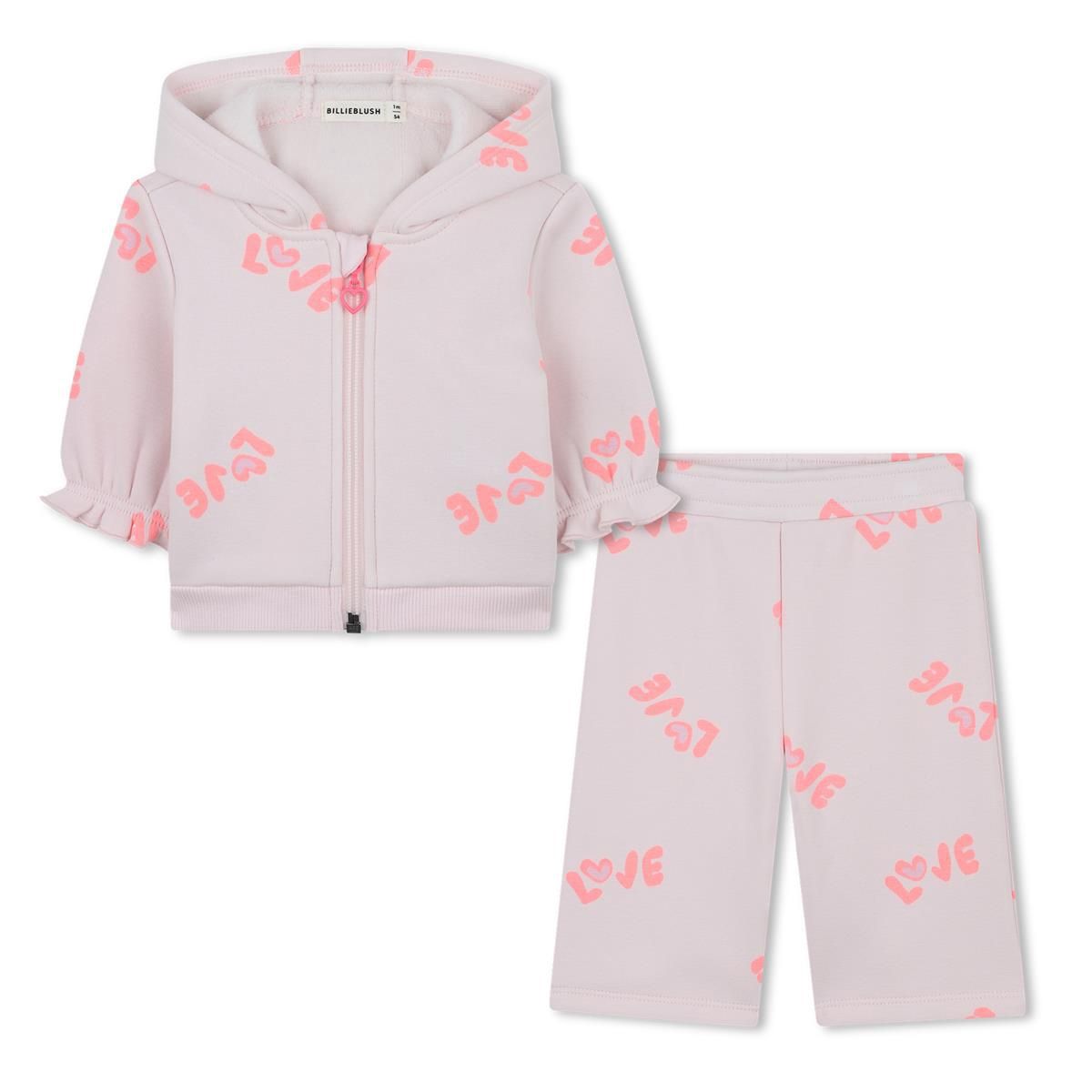 BILLIEBLUSH  CARDIGAN+TROUSERS pale pink