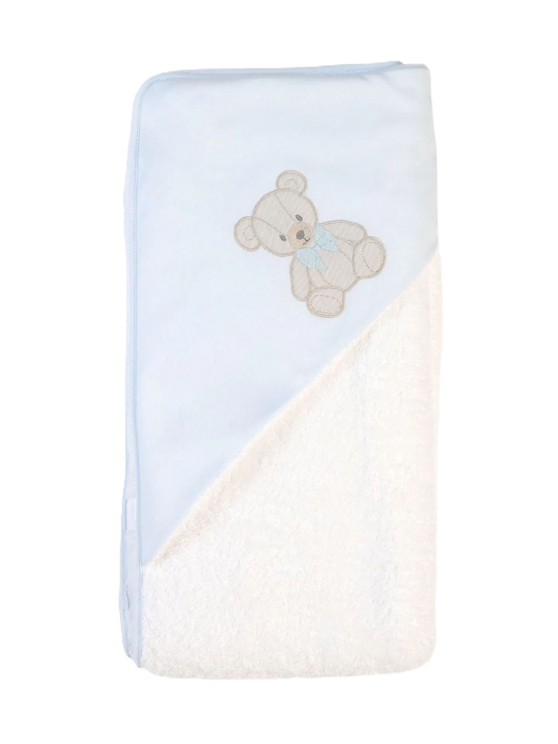 Baby Gi Jongens Baby Badcape Teddy &amp; Me Blauw