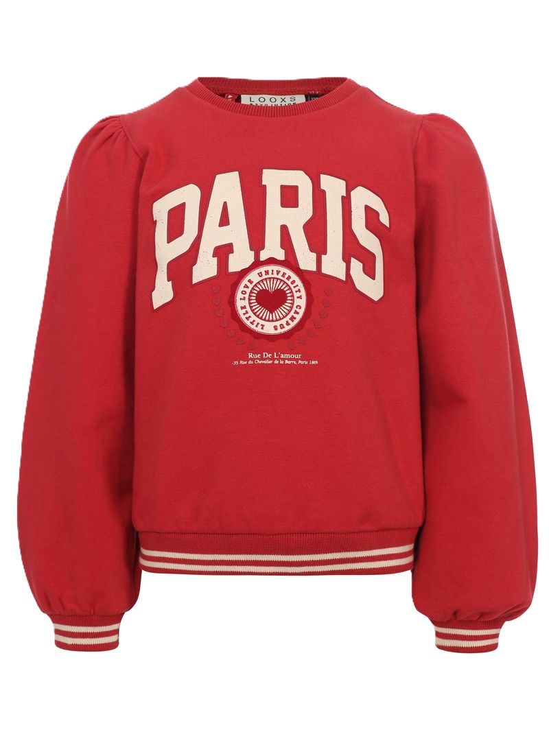 Looxs little sweater paris red