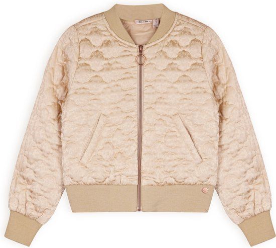NONO meisjes jas sand blush