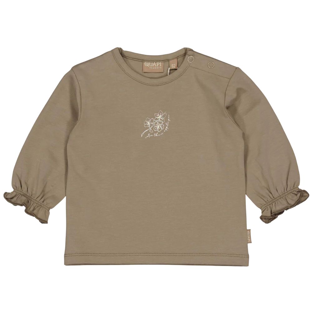 Quapi Shirt grijs/beige | Kato