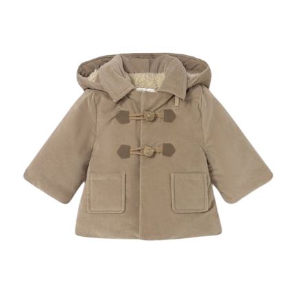 Mayoral Corduroy trench coat beige