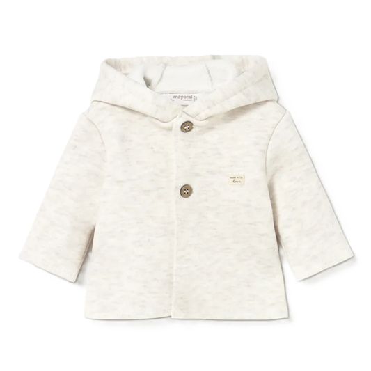 Mayoral Hooded Jacket - Cream