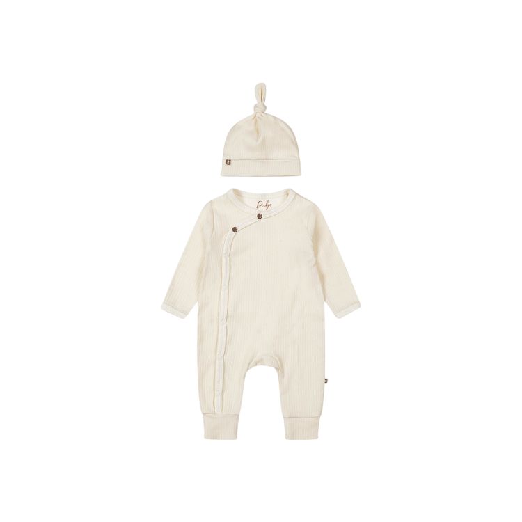 Dirkje 1 pce babysuit + hat organic cotton
