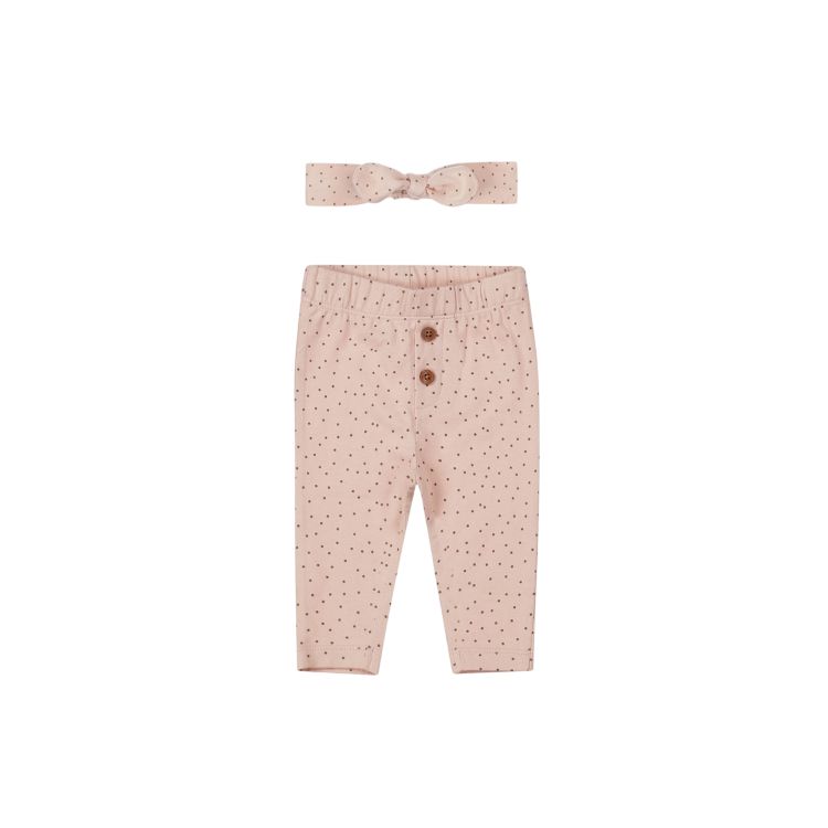 Dirkje Baby trousers + headband organic cotton