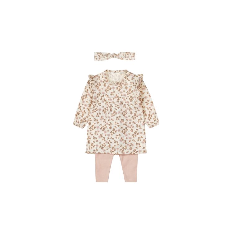 Dirkje 2 pce babysuit + headband organic cotton