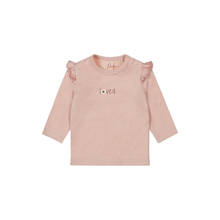 Dirkje Baby t-shirt ls organic cotton roze
