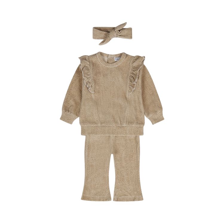 Dirkje 2 pce babysuit flared + headband