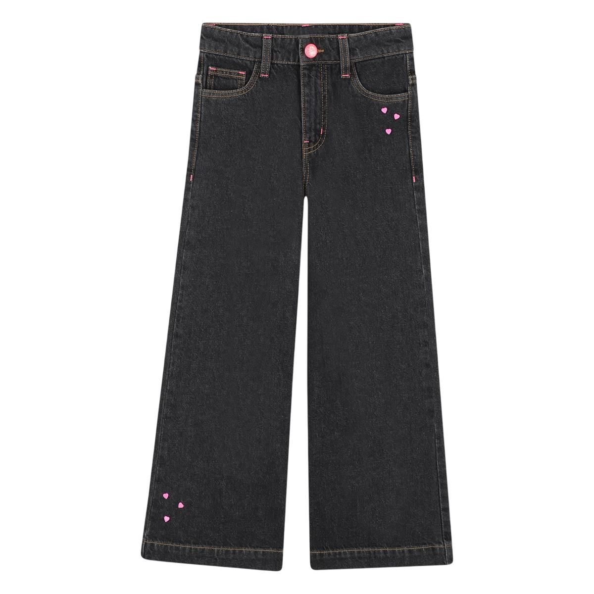 Billie Blush Meisje  Spijkerbroek hartjes