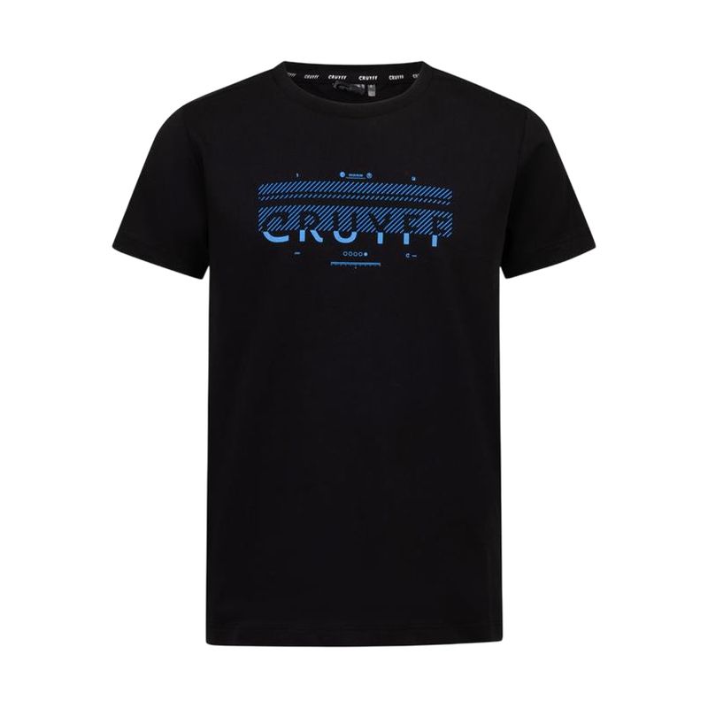 Cruyff Shirt Blauw logo