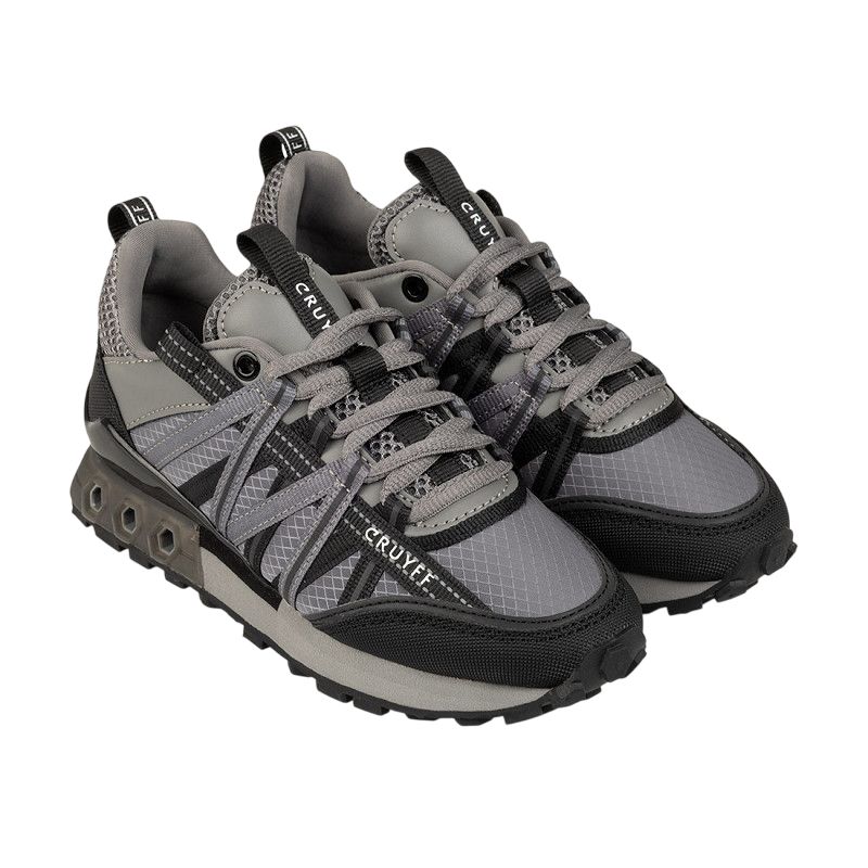 Cruyff fearia Sneaker Boys  grijs zwart