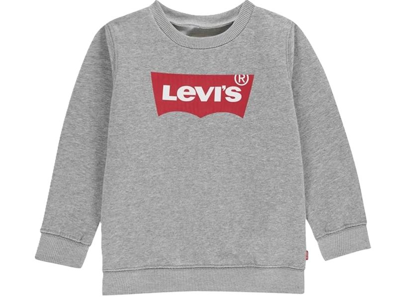 Levi&#39;s Baby crewneck Batwing grijs