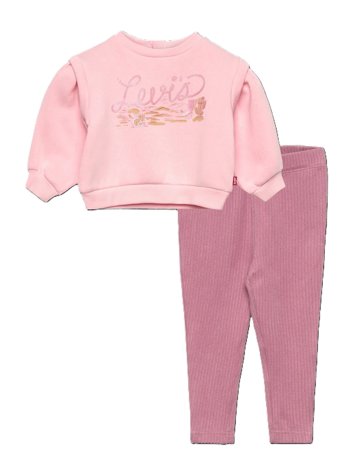 Levi&#39;s Leggingset Crystal Rose
