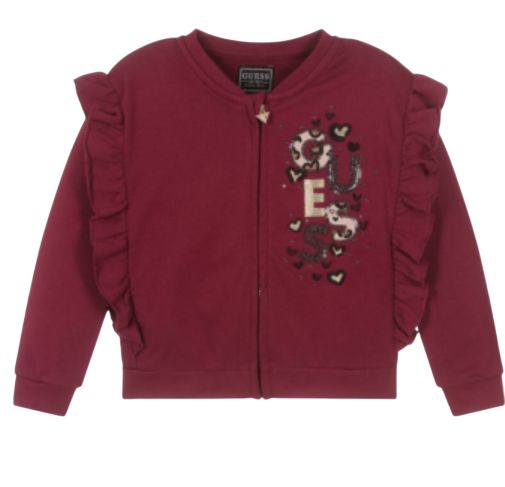 Guess baby vest bordeaux rood