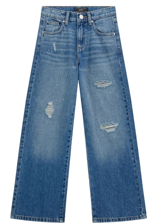 Guess 90S Rgd Denim Pants W/Damages BAMBINA