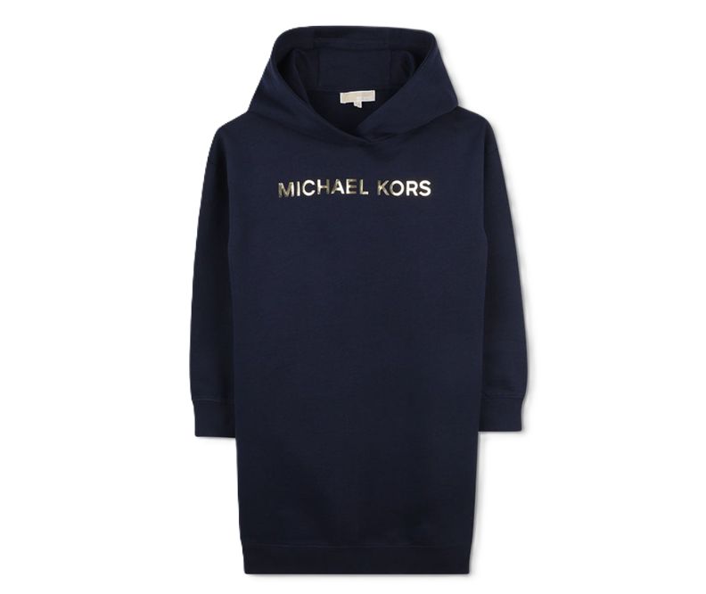 Michael Kors hooded Dress Navy