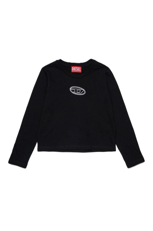 Diesel Longsleeve zwart