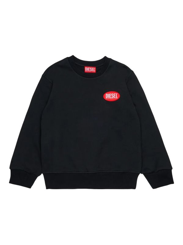 Diesel Kids Sweater met logopatch