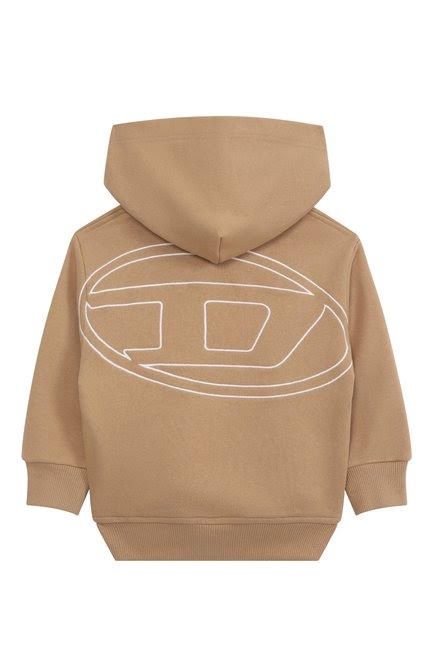 Diesel hoodie kids beige