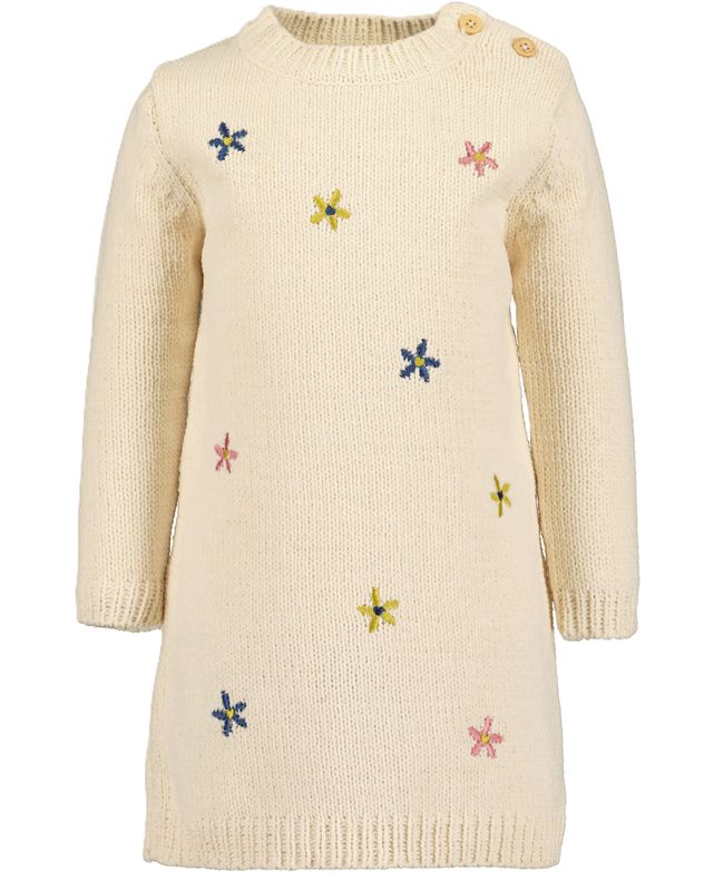 Blue Seven Ecru gebreide jurk