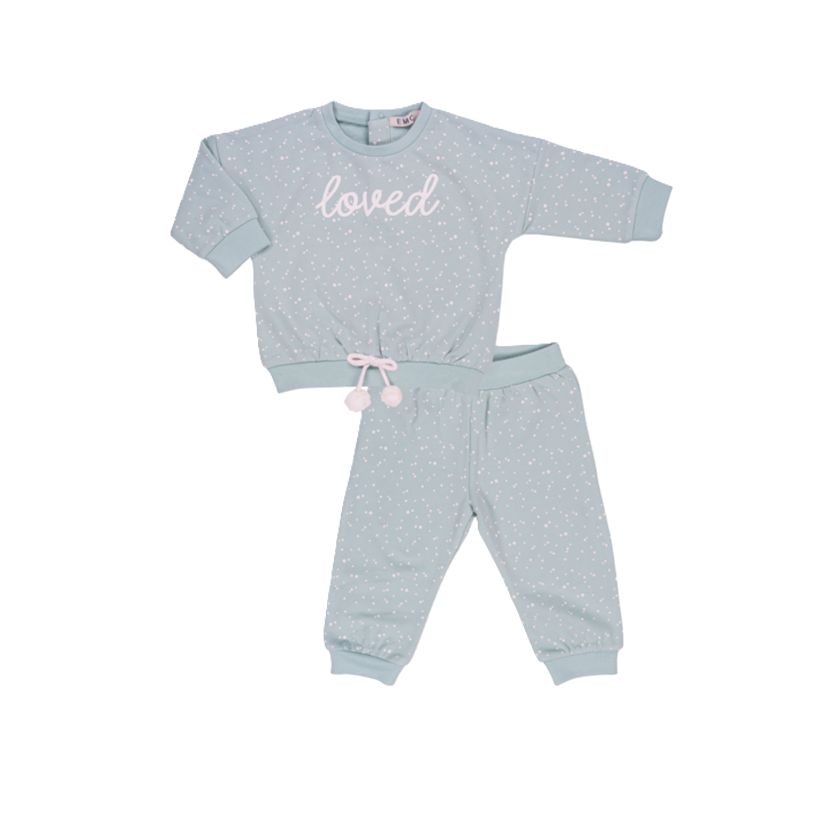 EMC 2pc Girls Fleece Set
