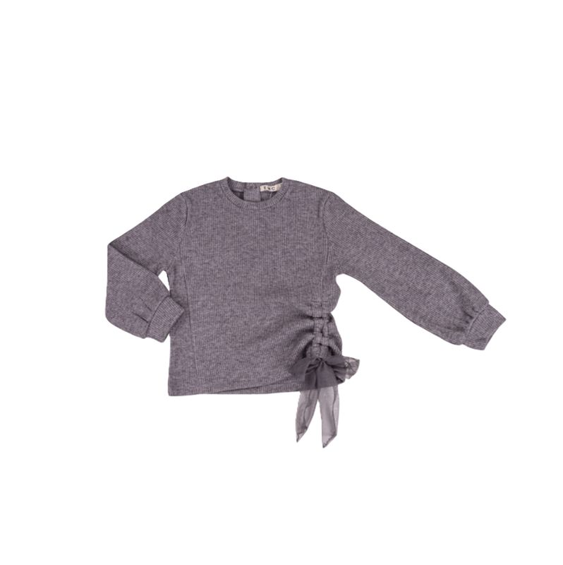 EMC Girls knit top Grey