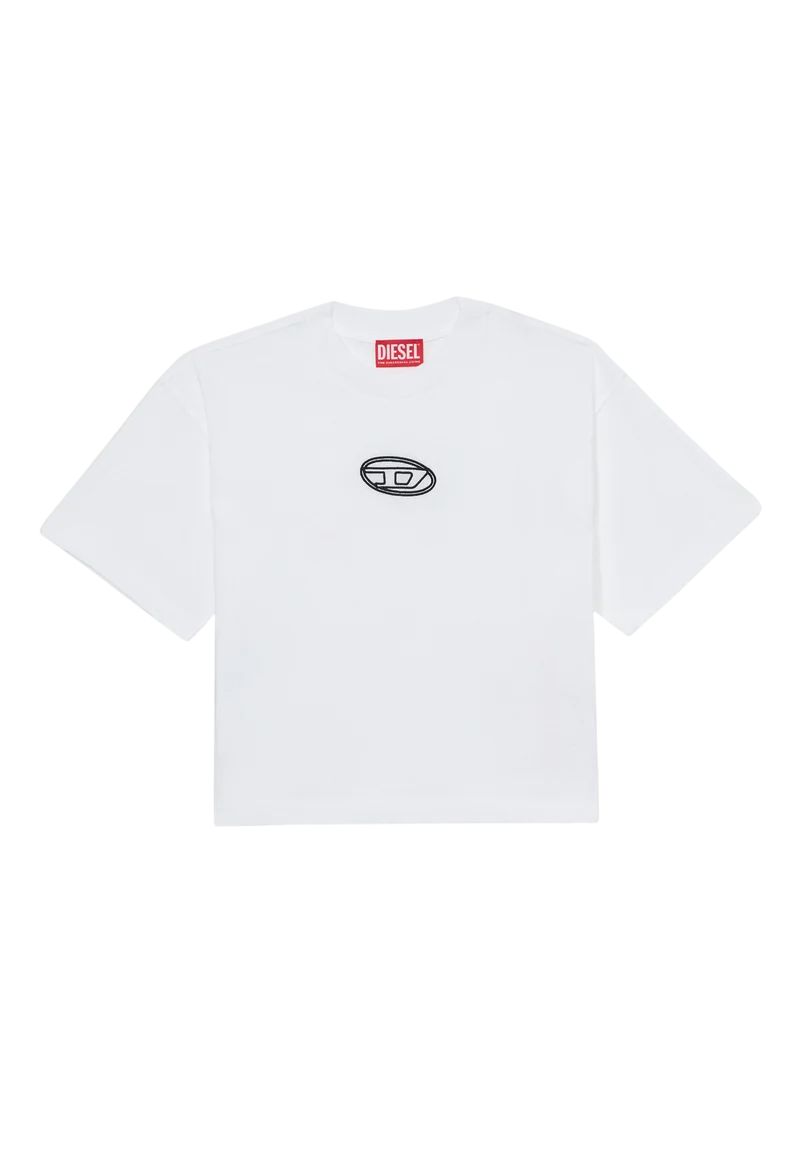 Diesel TIXAN  T-shirt print white