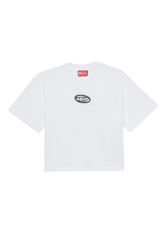 Diesel TIXAN  T-shirt print white