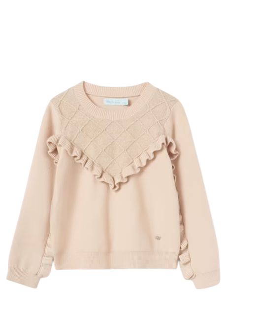 Abel &amp; Lula Structered sweater beige