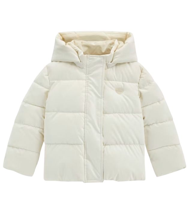 Guess HOODED LS PADDED PUFFER wit