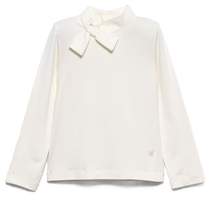 Abel &amp; Lula meisjes top met hoge hals en strik