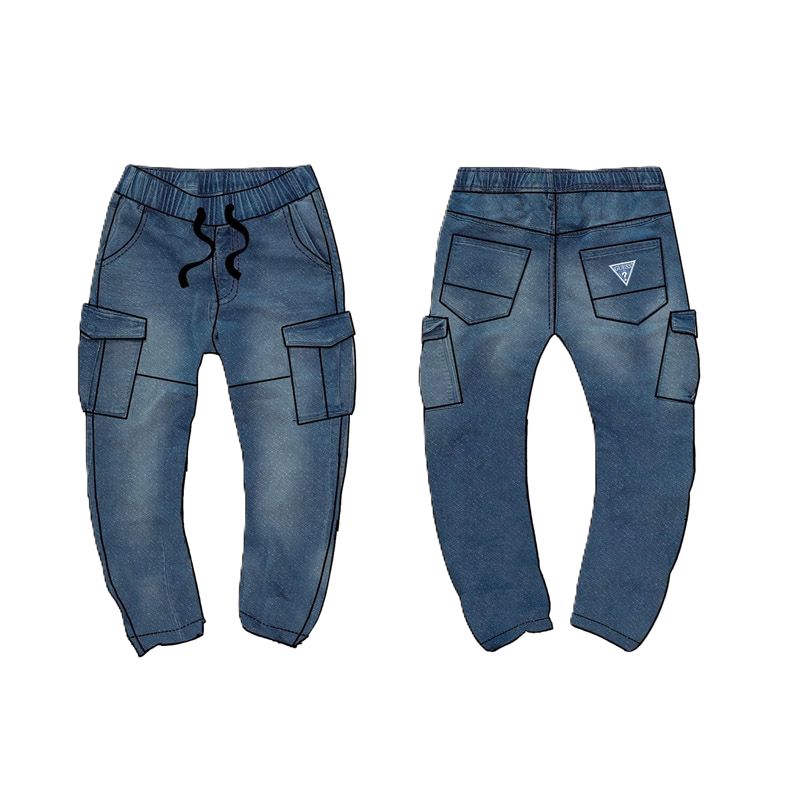 Guess Cargo Knit Denim