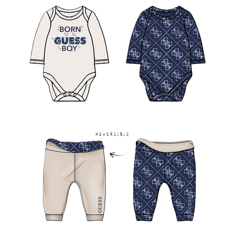 Guess 3Pc Set reversible