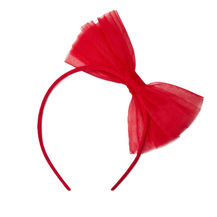 Adee Lennon Haarband Red Tulle
