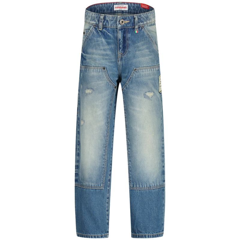 Vingino loose fit jeans medium blue denim