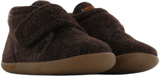 Shoesme baby schoenen dark brown Jongens Meisjes Textiel Effen