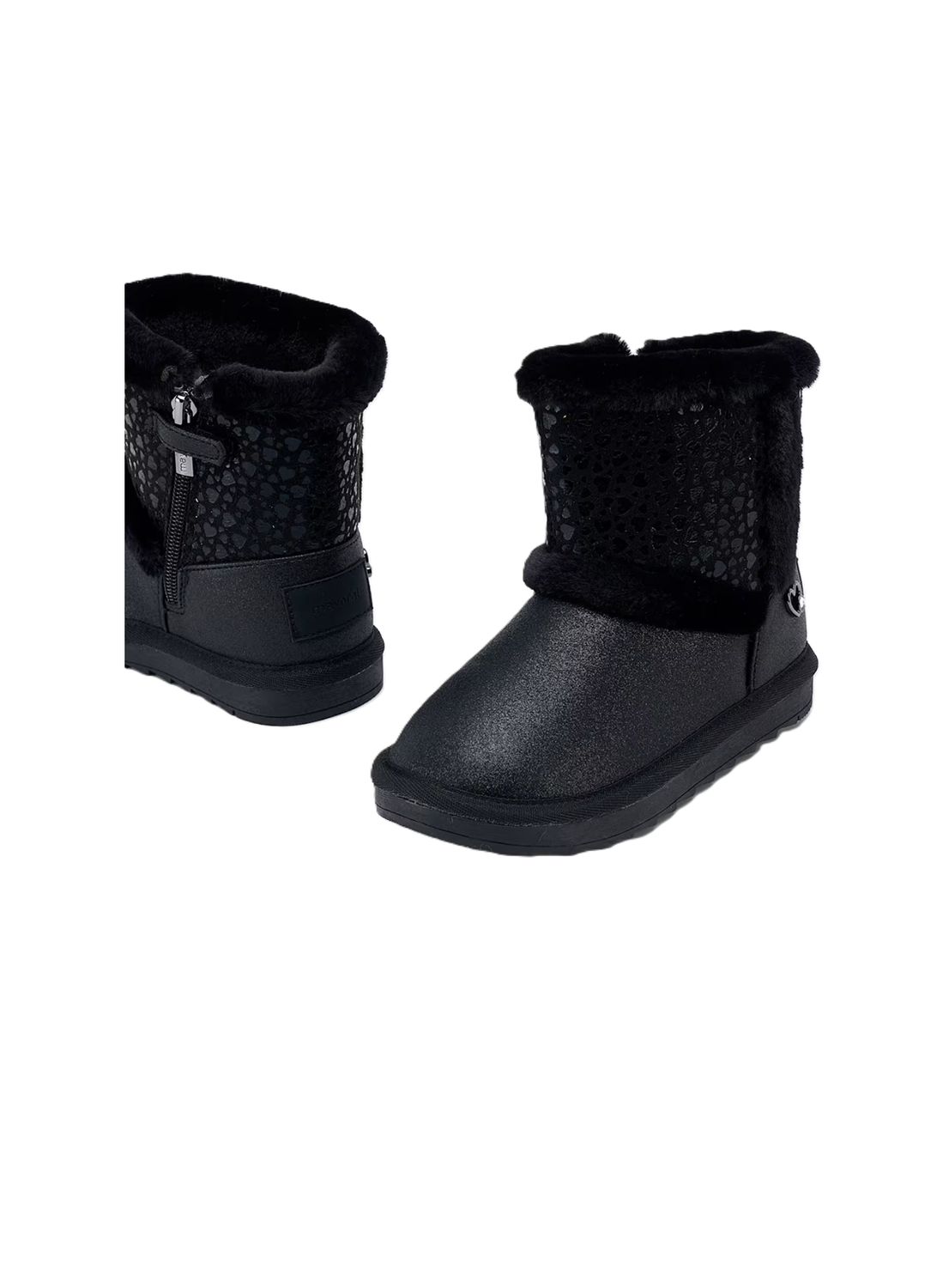 Mayoral Lined Winter Boots Black