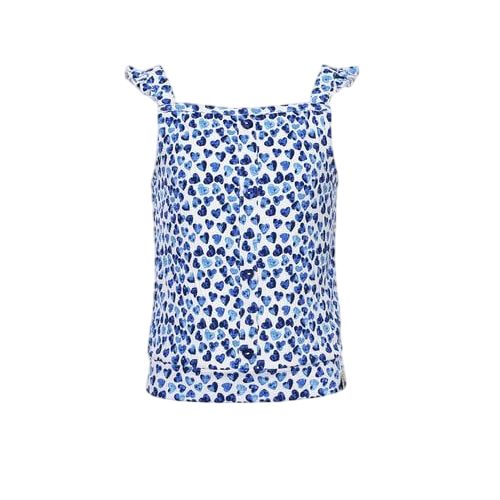 LOOXS Little Zomerse top Kobalt hartjes