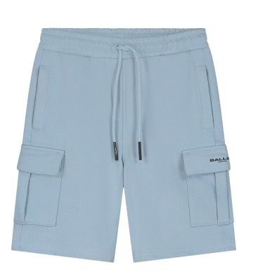 Ballin Junior Cargo Logo Sweatshorts blauw