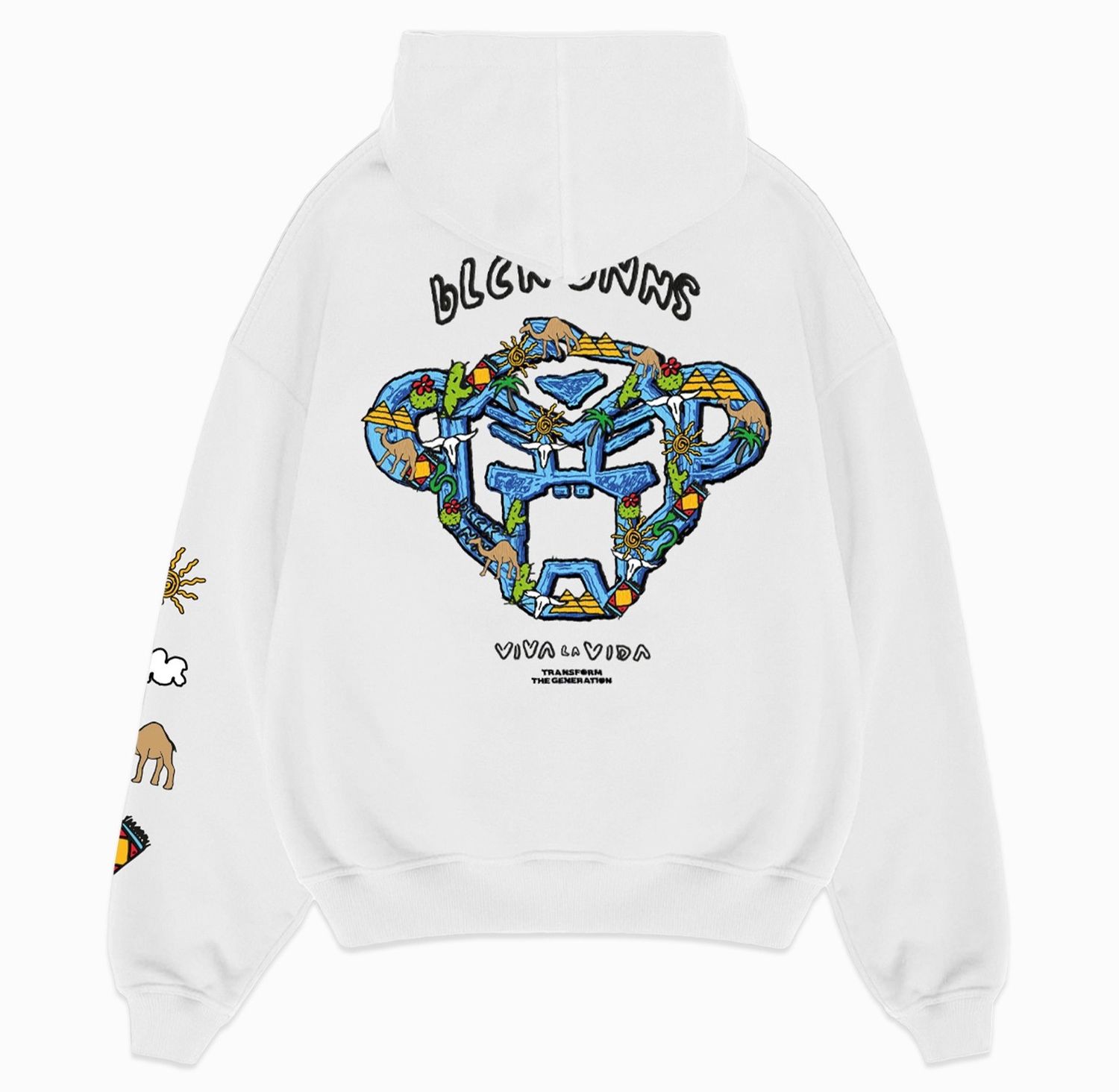 Black Bananas KIDS CRAYON HOODIE