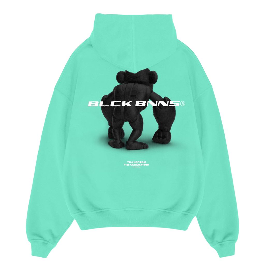Black Bananas KIDS 3D CONVOY HOODY GROEN